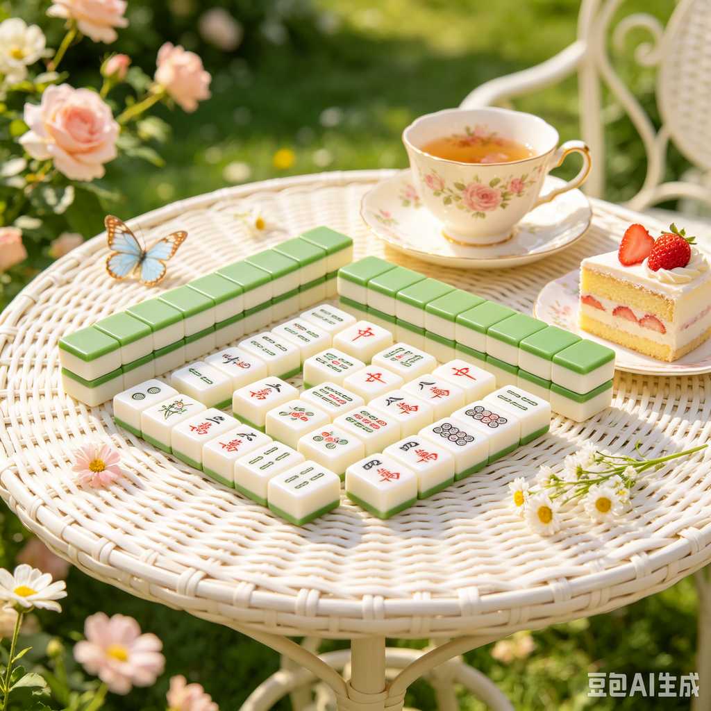 stylish mahjong set gift