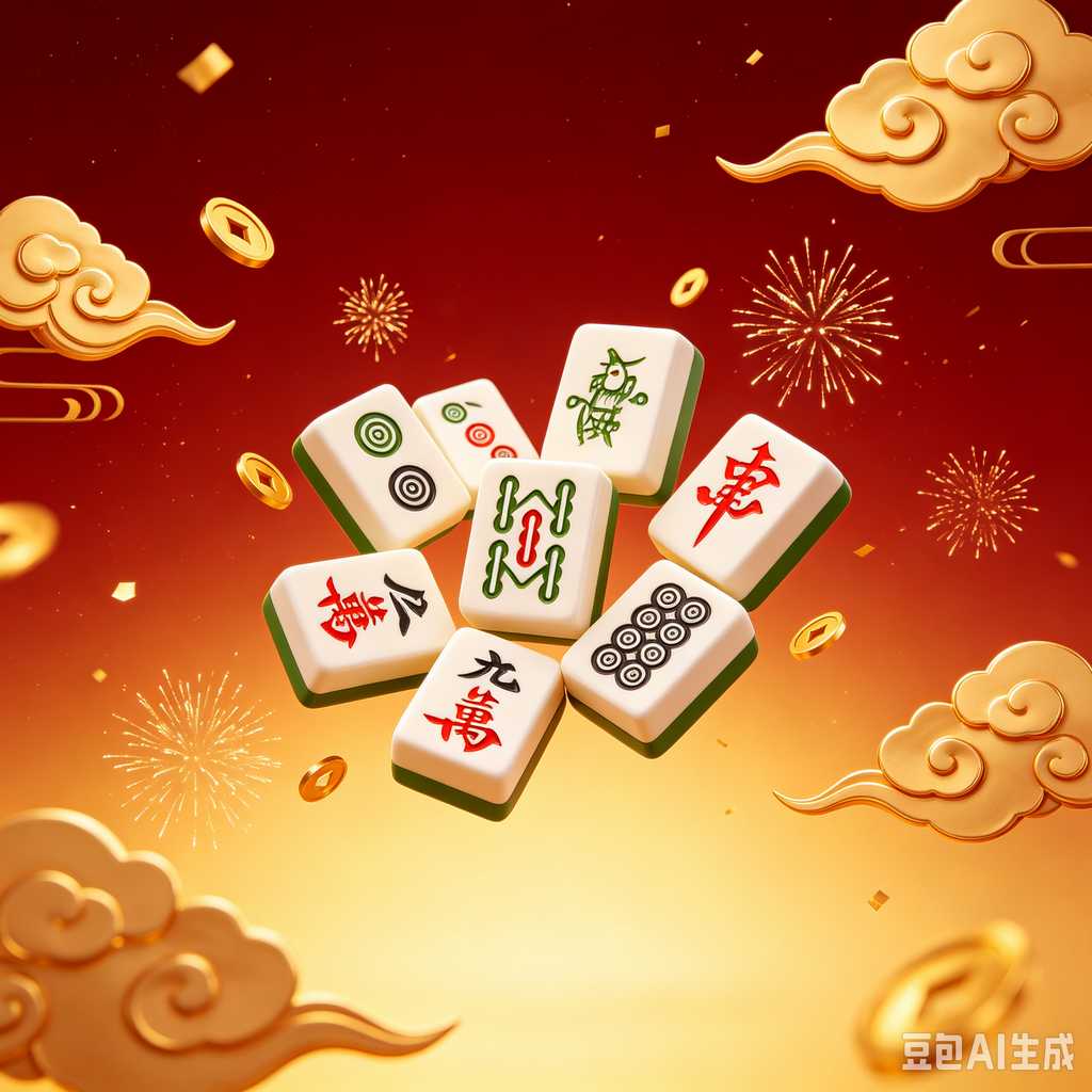 gold accent mahjong set