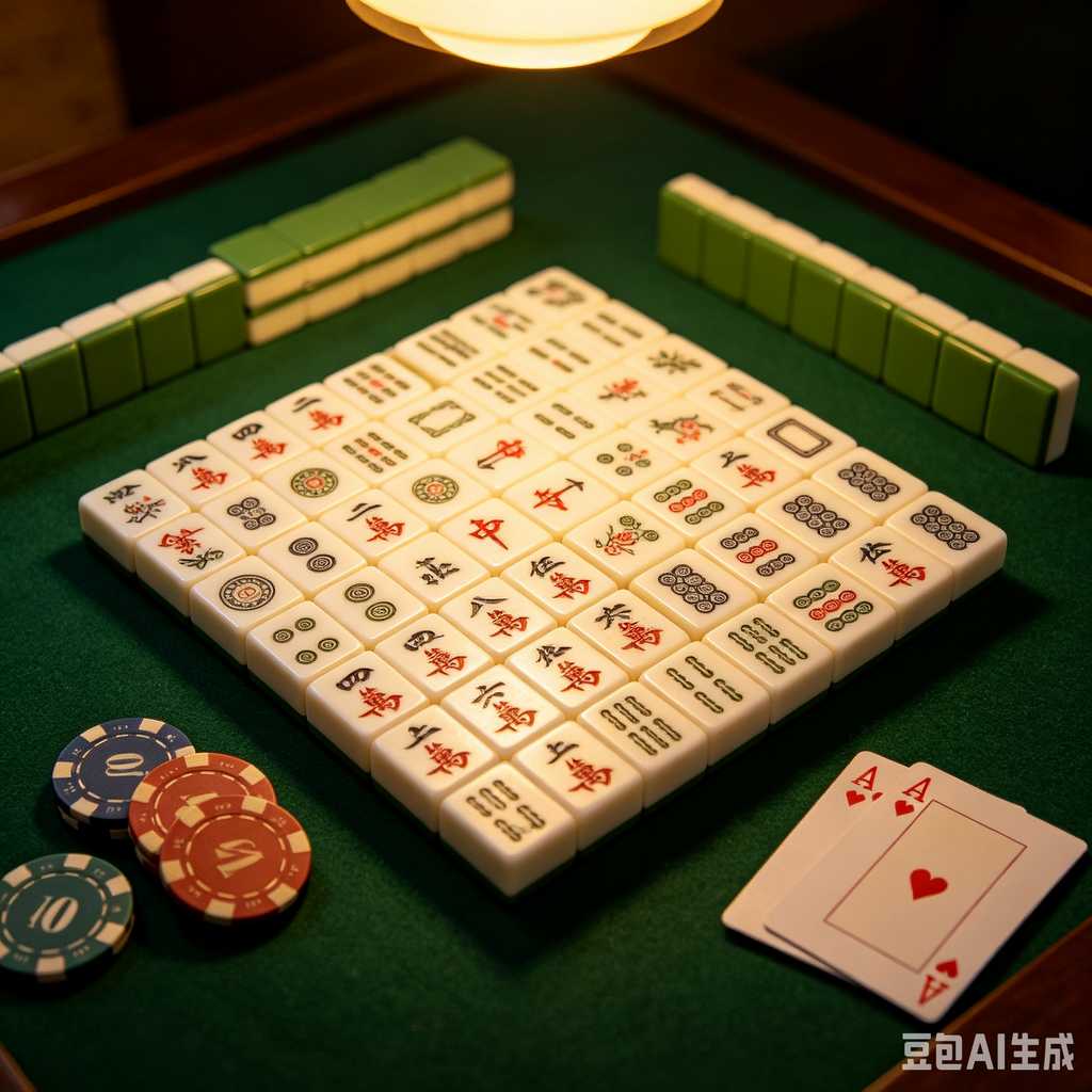 latest style mahjong tiles