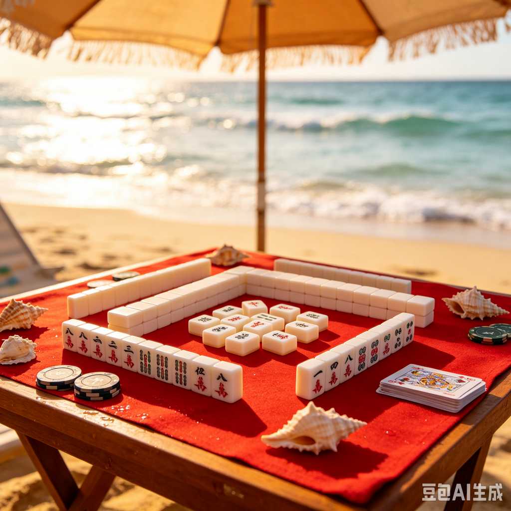elegant text mahjong tiles